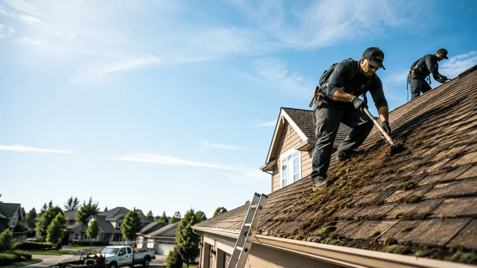 Roof Moss Removal in Omaha, AR near me
